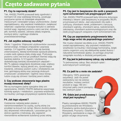 🧡🧡🧡ANGELTRAP® Moringa × Berberyna × AMPK 10-w-1 Wsparcie metaboliczne, plaster z nanotechnologią mikroigłową 🇵🇱(Wystarczy raz dziennie, widoczne efekty w 7 dni) ✅ Na otyłość, wiotką skórę, cukrzycę, bezdech senny, problemy ze stawami i wiele innych